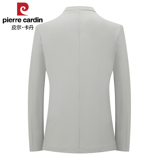Pierre Cardin High-End Business Casual Anzug Herren 2025 Frühling und Sommer Neue leichte und dünne Ice Seidenanzug Single Western Jacket Herren 9901 Marine Blue XL 180