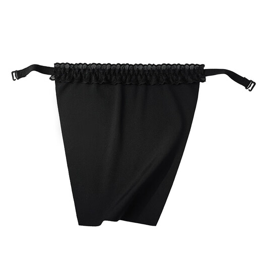 Modal's new bra cover, one-piece glossy ice silk cloth, anti-shine artifact, chest protector, anti-shine bra, women's white, one size fits all