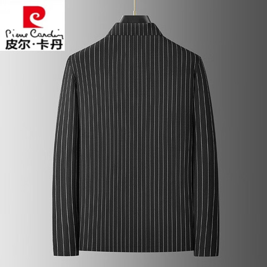 皮尔卡丹（pierre cardin）薄款防晒衣西装男士夏季西服轻薄新款冰丝速干单西休闲外套男上衣 698黑色 高品质防晒单西 3XL 【155-170斤】