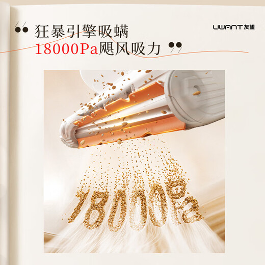 UWANT Infrared Mite Remover CM2402 Yangma Program Recommended Skin Care Kit Household Ultraviolet Sterilization Home Bed Mite Remover Machine Removes Allergies, Removes Mites and Vacuums