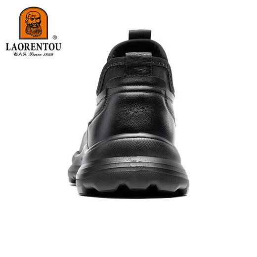 Laorentou (LAORENTOU) men's sports thick-soled walking shoes spring and autumn outdoor business fashion casual shoes men's LA15637 black 41