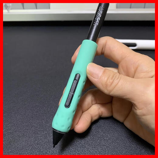 Wacom原装数位板握笔器CTL472/672/4100/6100/690手绘板压感防滑笔套 CTL472/672黑色笔套 0x0cm