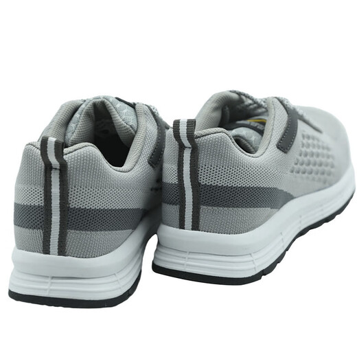 
Zhongmai ZM761 safety shoes, plastic head anti-smash and anti-puncture insulation 6KV labor protection shoes breathable flying woven rubber sole wear-resistant and non-slip gray model gray 37 sizes