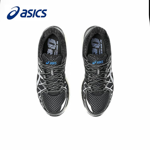 Asics Asics Asics Chaussures de course Chaussures hommes et femmes Gel-Kayano 20 Retro Sports Shoes 1203A388-001 1203A388-001 / Black and Silver 40 (255 mm)