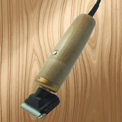 55W high-power long-haired rabbit electric clipper pet shaver Samoyed Chow dog electric clipper dog shaver 55W electric clipper white wood