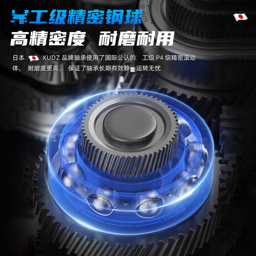 XUDZ轴承型号大全6212电机6213 6214 6215 6216 6217RS 高速 6212RS/P5胶封[加重加厚工业精密P5级]