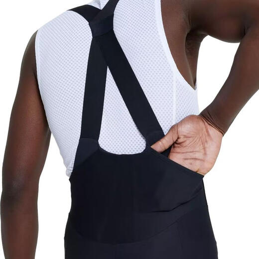 Lightning (spezialisiert) Herren-Radkleidung Drei-in-ein-Elastiz-Gurt Shorts Leicht atmungsaktives bequemes Design Schwarz One Size xxl