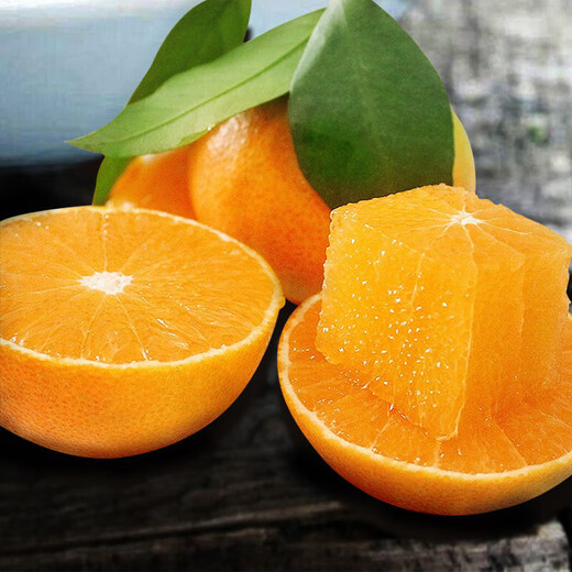 Collection of fresh Jiangxi and Gannan navel oranges, seasonal fresh orange fruits, freshly picked and shipped for holiday gifts, including box of 10 Jin Jin equal to 0.5 kg, net weight of 9 Jin Jin equal to 0.5 kg, preferred fruit 150-230g