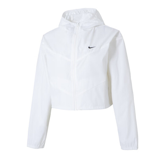 Nike (Nike) Sportanzug Frauen 2025 Neues Herbst-Fitness-Training gewebter Kapuzenjacke Jacke Strickhosen HJ1183-100+DM6420-010 M