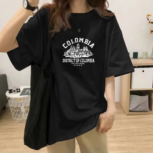T-shirt intelligent à manches courtes pour les femmes 2025 Summer Korean Style Loose Slim chic Hong Kong Style Design Top Ins Trendy 679 # White L