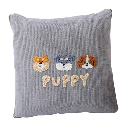 Gold pillow and quilt dual-purpose office pillow and blanket 2-in-1 car pillow and quilt sofa cushion gray