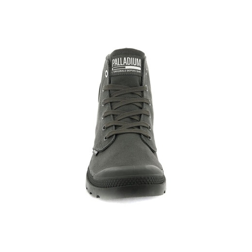 PALLADIUM Mono Chrome Academy trendy wear-resistant high-top casual canvas shoes, men and women, military green 42