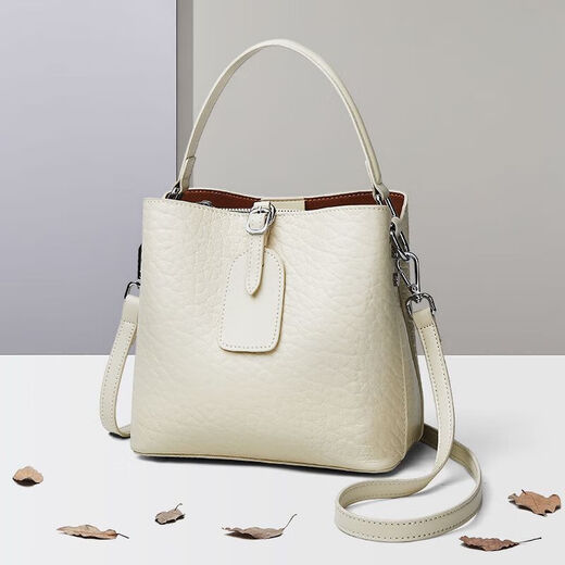 Anysmic Offizielle authentische Tasche Luxusmarke Frauenbag 2025 Neue Handtasche Umhängetasche Frauenbag für Freundin Jasmine White [Geschenkboxverpackung]