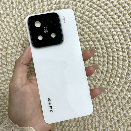 Suitable for Xiaomi 15 original glass back cover Xiaomi 15 original back shell mobile phone rear screen mobile phone case Xiaomi 15 back cover white original dismantled 99 new