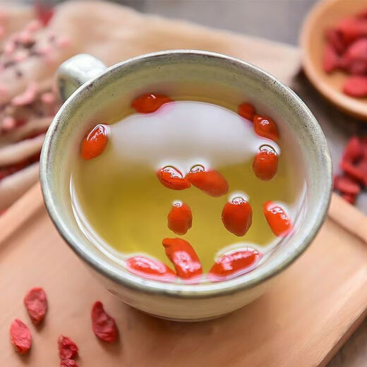 Beijing Tongrentang wolfberry 500g Ningxia authentic wild and special-grade free-to-wash wolfberry granules nourish the liver and improve eyesight. Organic wolfberry welfare subsidy limited time discount. Free-to-wash + special-grade + Ningxia big fruit/one can total 250 grams