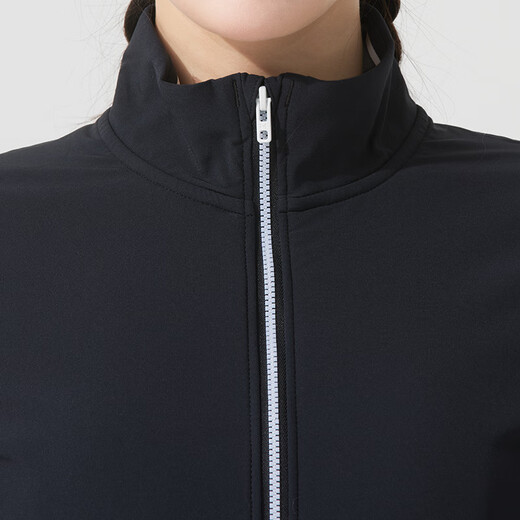 安德玛（UNDERARMOUR）UA女装 运动服跑步健身训练外套立领休闲夹克时尚潮流女士上衣 1380130-001 XS