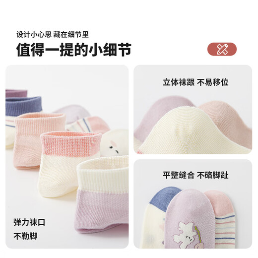 
Six-finger mouse children socks girls baby spring and summer thin cotton medium-sized children children mesh girls shallow mouth short tube low waist boat socks