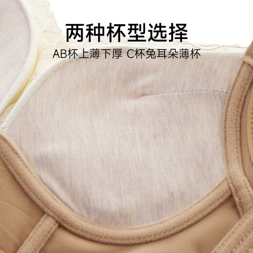 Нижнее белье Sweet lady GOSO для женщин с маленькой грудью, которая выглядит больше, удобный и бесшовный сексуальный бюстгальтер для женщин, нижнее белье пуш-ап 3042162 кофейно-красный (тонкая чашка) 75B