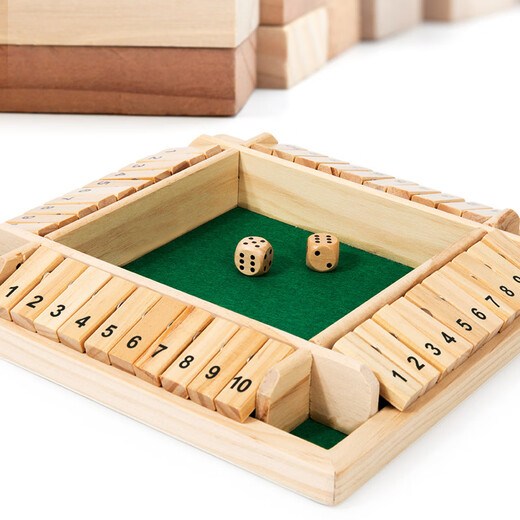 Close Box Master Digital Flop Kinderspielzeug vierseitig Brettspiel-Trinkspiele Requisiten Party Casual Funnnier Schubladen Aufbewahrung Digital Flop 640 Gramm