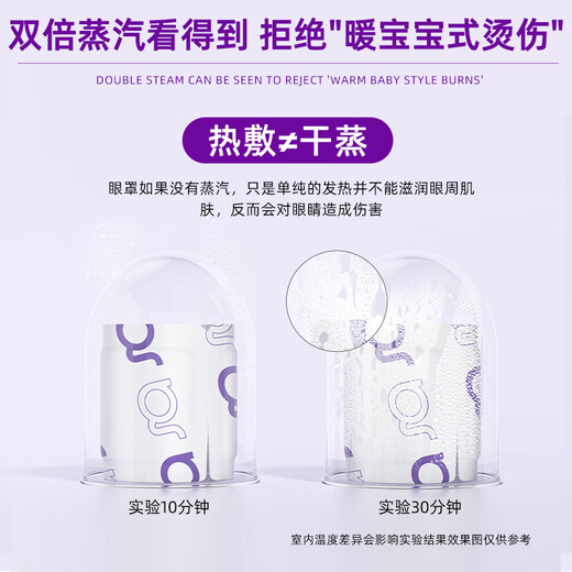 高施医用蒸汽眼罩热敷缓解眼疲劳贴眼干眼涩视力模糊护干眼症加热3盒