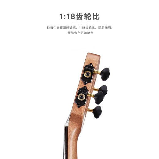 NALU flagship store 660C red pine acacia veneer ukulele small guitar for beginners 23 entry-level boys and girls 26uku N-660T red pine acacia wood electric box model 26 inches