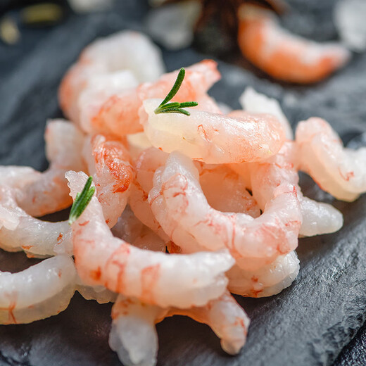 Mega-Jiasheng frozen Arctic sweet shrimp, ice-free, net weight 300g, sashimi grade, natural and healthy, quality guaranteed