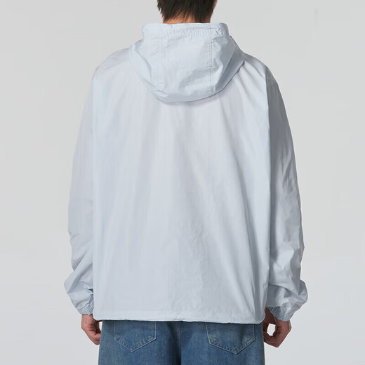 Sweat-shirt Nike Spring and Automne Nouvelles vêtements de sport tissés lâches et confortables Houstable Half-Zipper Men's Pullover FN3893-043 L