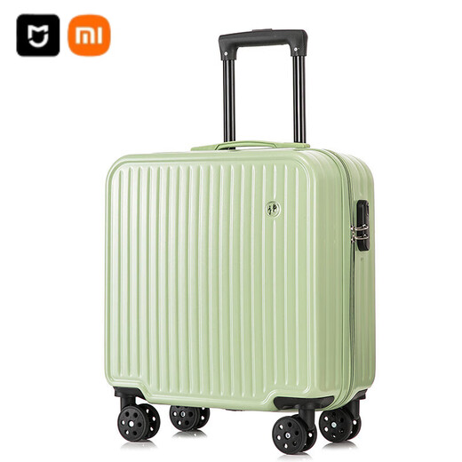 Xiaomi (MI) Маленький чемодан легкий корпус посадки для мужчин и женщин 18-дюймовый чехол для студентов для студентов проездной случай за Zipper Case для кожаной коробки [688 многофункциональная модель] классическая черная 20-дюймовая