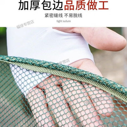 OEMG open folding fishing cage, shrimp cage, round fishing net, lifting net, moving net, platform net, fishing net, lobster net, catching fish and moving kite, free floating ring + bait + bait bag + drawstring + storage bag, upper mouth 1 meter, lower mouth 80, height 40 cm