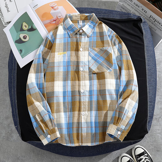 Vancl Eslite Hong Kong style sub-shirt men's long-sleeved 2025 spring and autumn Korean loose jacket casual trend Hong Kong style shirt k12108 white M
