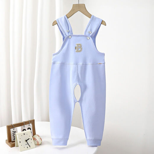 G.DuckKids Authentic Summer New Baby Baby Désorian Spring et automne STRAPS pour hommes et femmes enfants ouverts Coton Pure Pantalon Automne Pantalon Flagique Flagique Pure Coton Pur Pure [Little Pine Tree Bleu] 100 suggestions 100 cm 32 Jin [Jin est égal à 0,5 kg] toutes les tailles