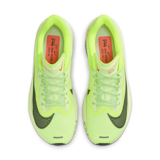 耐克（NIKE）ZOOM FLY 6女子公路竞速专业跑步鞋秋季碳板轻便FN8455 701微黄绿/灰黑/荧光黄/紫蓝 39