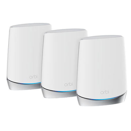 Netware entsperren Enhanced Signal Mystery Orbi Drei-Band AX4200 Gigabit Wireless Router Mesh Distributed RBK75 RBK753 SET HOST *1+ Klon *2 Offizielles nationales Standardpaket