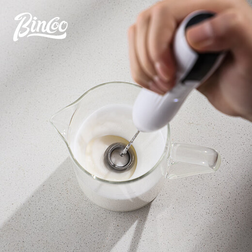 Bincoo milk frother household electric milk frother milk stirrer coffee frother handheld whipper