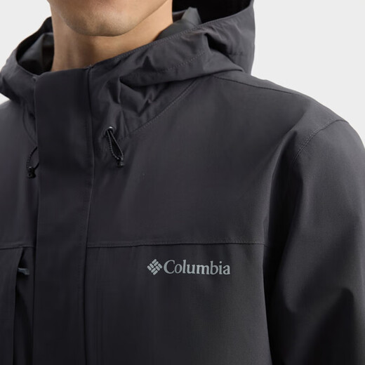 Columbia25春夏款哥伦比亚冲锋衣男户外防水连帽夹克外套WE2778/XE4839 XE4839/011 S
