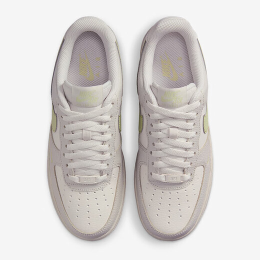 Nike (Nike) Chaussures décontractées Chaussures pour femmes 2025 Nouvelles chaussures de sport d'été AF1 Air Force No. 1 Chaussures basse CI0919-102 IB3881-001 Phantom Grey / Light Military Green 36
