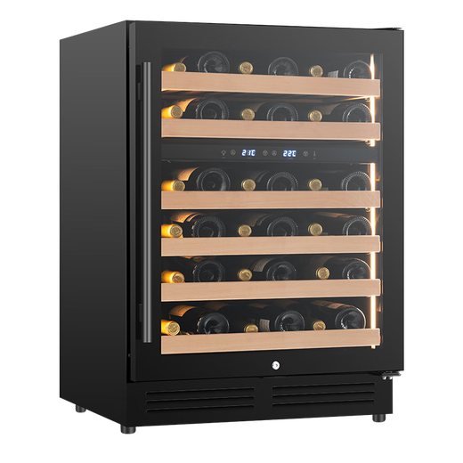 VINGARDE wine cabinet constant temperature wine cabinet embedded seamless hidden installation household constant temperature moisturizing wine tea refrigerator compressor cooling air-cooled frost-free YC-150SZFF embedded red wine cabinet frequency conversion YC-159 dual temperature 150L