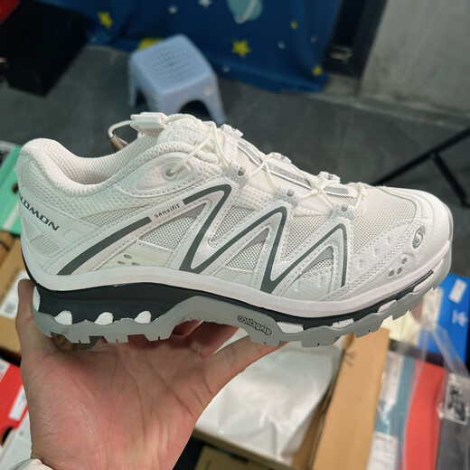 Salomon Putian Pure Original Outdoor Snake Year XT-Ques Couple Spring and Autumn Men's and Women's Sports Running Shoes Off-Road Mountaineering Shoes White 42