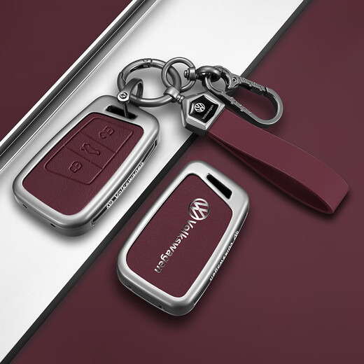Passat Key Cover 2024 Modelo 17 Volkswagen Passat Cover Volkswagen C Gun Color Honor Gray + Diamond Hebilla