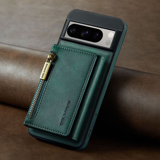 Convient pour Google Google Pixel8 Portefeuille Magnétique Case de téléphone Pixel8pro Anti-Fall Couvercle complet Case de protection M5 Série [Black] Google Pixel8