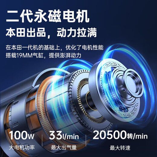 Honda S2 car air pump car tire air pump bicycle electric vehicle portable air pump inflatable treasure