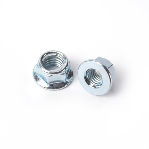 
XMSJ custom GB6187 hexagonal metal flange locking nut, all metal hexagonal flange surface locking nut, flange M5*6*8*11.3*0.8
