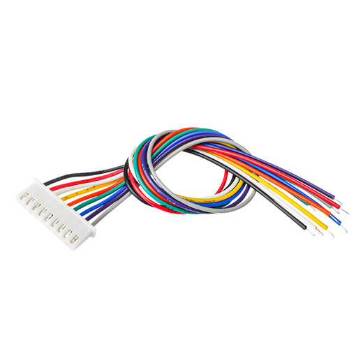 Huijun XH2.54 single-head electronic wire tin-plated rehearsal cable connecting wire male and female 4P male + female wire-10 sets 20 cm