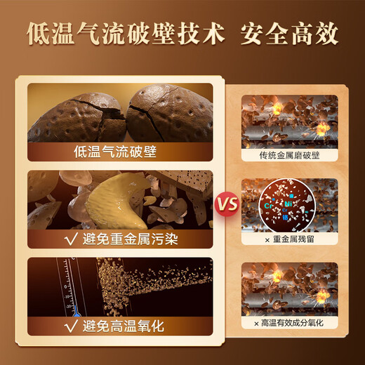 寿仙谷京东健康联名款破壁灵芝孢子粉30包*3盒组套增强免疫力 保健品