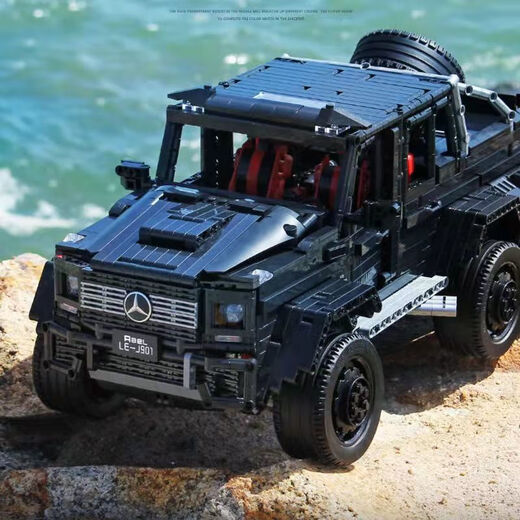 乐高难度积木奔驰大g63越野车6X6成年人高难度男孩玩具礼物 奔驰大G-金刚芭比 2687颗粒