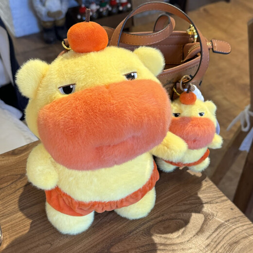 Qingyiliu niedes capybara lulu puppe großgröße Schlaftkissen Puppe Pendellant Puppe Plüsch Spielzeug Mädchen Geburtstag Geschenk Kapibala [Unterwäsche Abnehmbar] 60 cm [neue Version von European Mink-gefülltem Full]
