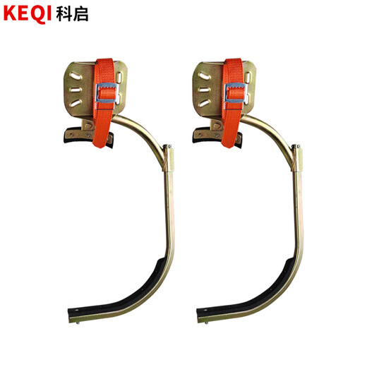 Keqi pole climbing foot buckle telegraph pole foot buckle thickened electrician foot buckle pole climber 400 type 12-15 meter pole