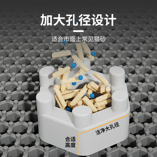 Crazy owner's oversized cat litter box mat is anti-bringing out double-layer EVA sand control mat, non-slip sand filter mat, wear-resistant and scratch-resistant cat supplies