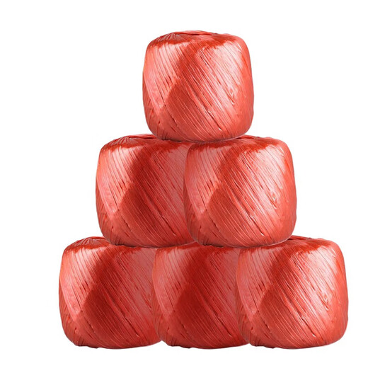 Zhaoshen-Verpackungsseil, Plastikseil, Krawattenseil, Warehouse Express Moving, Nylonseil, verdickte Verschleiß, Handverpackungsseil, 10 Stück rot/Pack [Jingkang Hai]