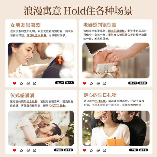 Dirholl PT950 platinum retro disc necklace for women platinum crushed ice light luxury 520 Valentine's Day gift for girlfriend and wife PT950 platinum retro disc platinum necklace for women